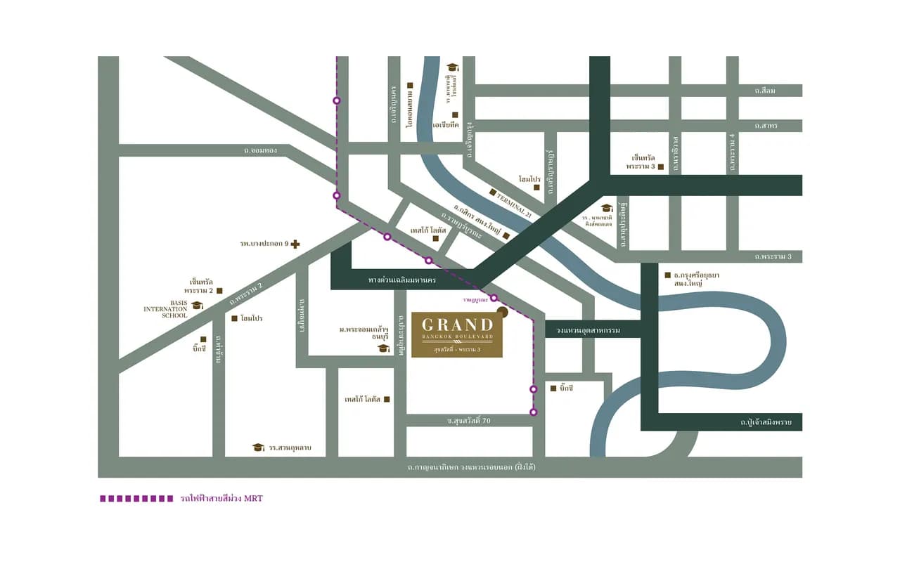 Grand Bangkok Boulevard สุขสวัสดิ์ – พระราม 3 — 4